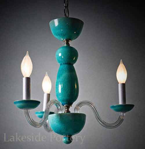 Ceramic chandeliers made to order