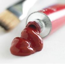 Acrylic touch up porcelain color kit
