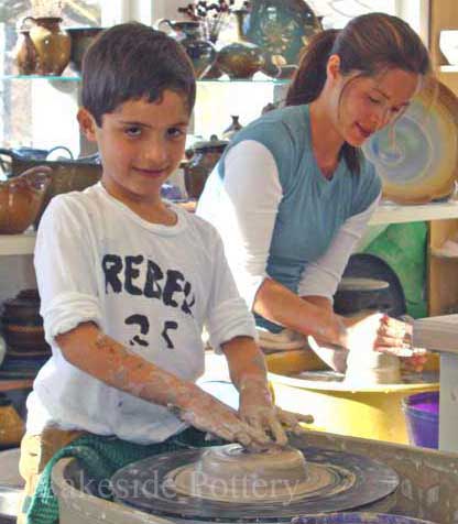 Child /parent ceramic art classes and workshops