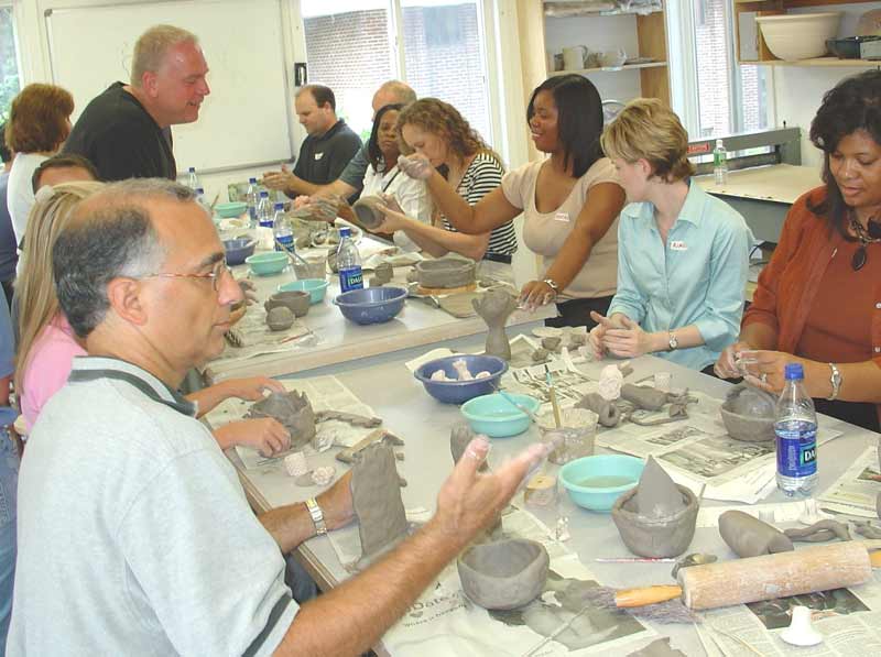 Art classes group lessons