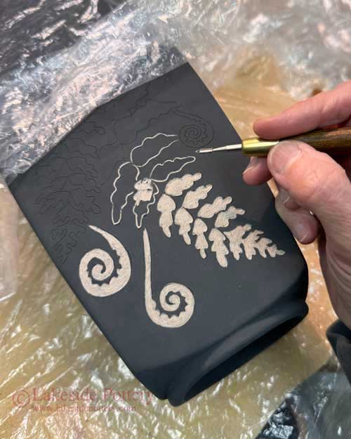Carve outline first