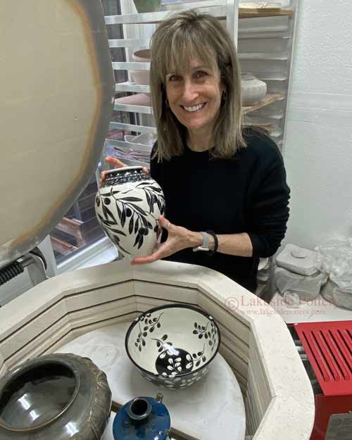 Glazed-fired Sgraffito - Patty Stroms