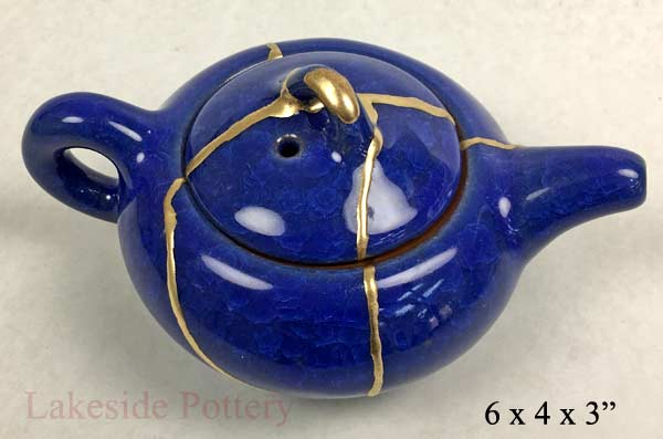 kintsugi repaired vase - Japanese re birth philosophy