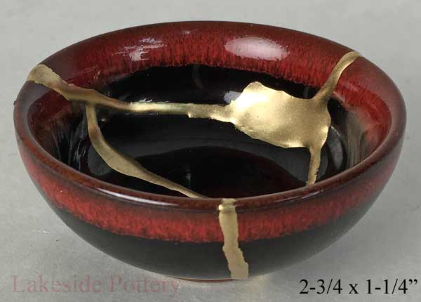 kintsugi repair gift - Japanese kintsugi bowl