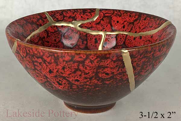 kintsugi repair gift - Japanese kintsugi bowl