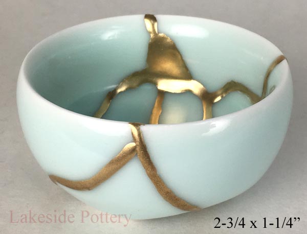 Kintsugi Turquoise Japanese cup