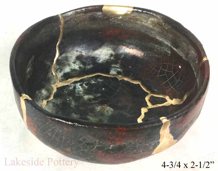 Raku Kintsugi bowl