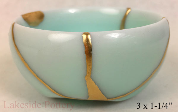 Kintsugi Turquoise Japanese cup
