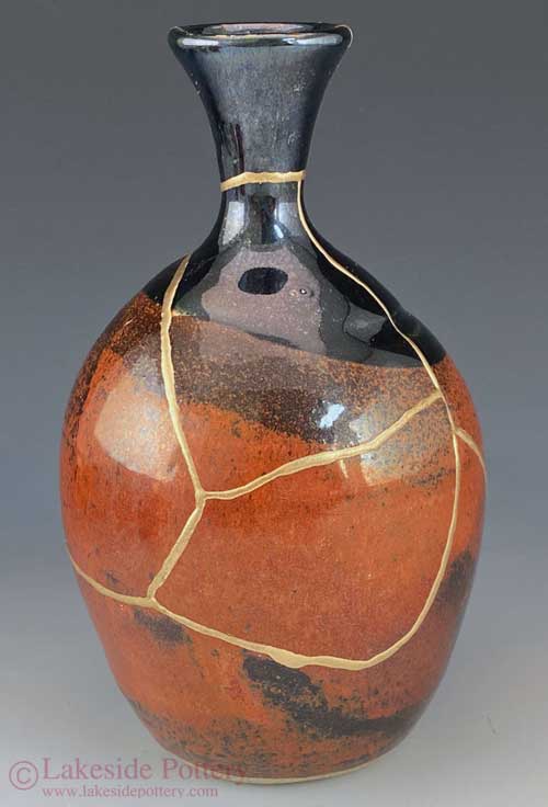 Kintsugi Art Sale Gallery Buy Kintsukuroi Gold Repaired Pottery