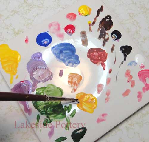 mixing paintes to match antique look