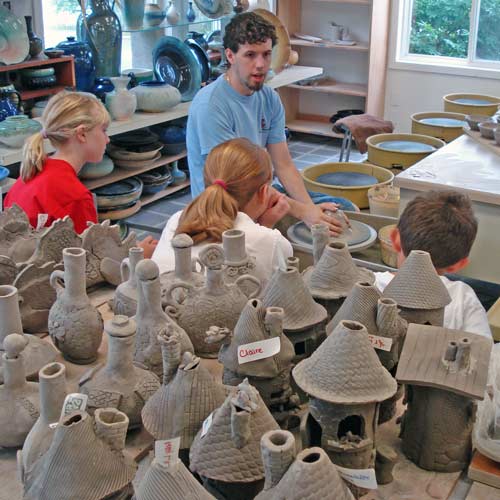 summer camp activities - pottery classes