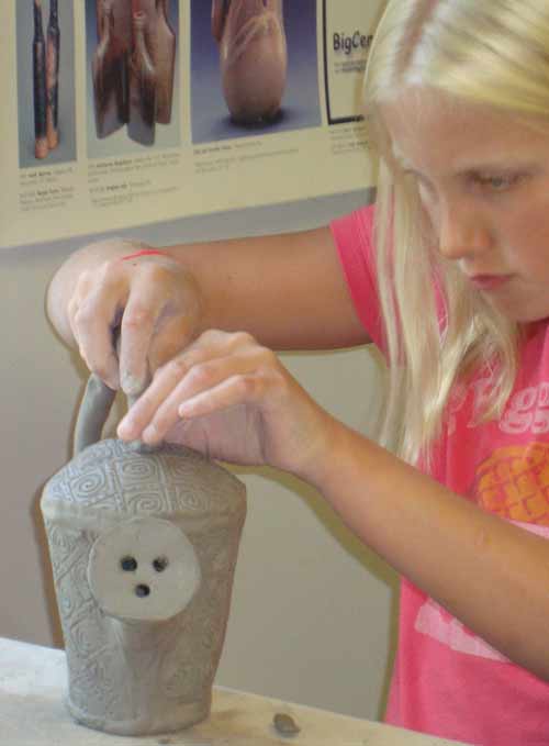 art classes - pottery summer camp