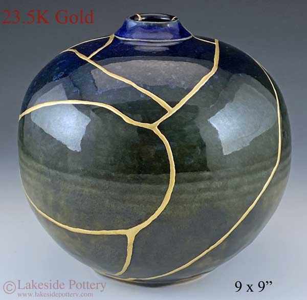 Kintsugi repair | custom Kintsugi gold repair