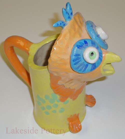 animal pitcher clay summer day camp project