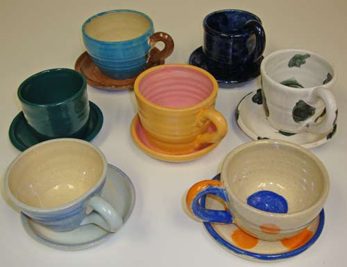 pottery cups - kids project