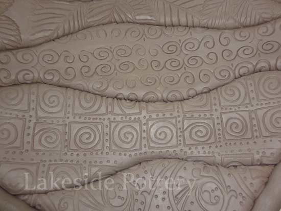 clay quilt aith texture