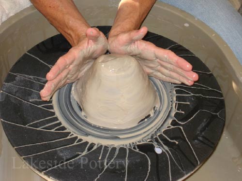 How to Center Clay on a Potter's Wheel