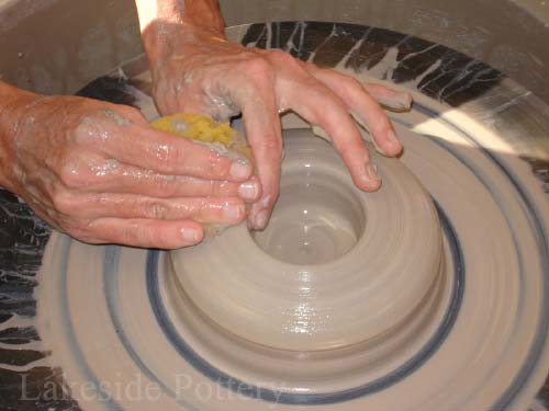 pottery wheel lesson