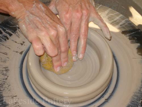 Throwing Basic Pot  Pottery Wheel Step By Step Tutorial