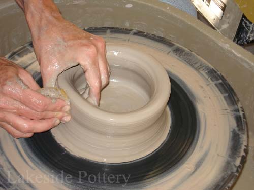 Throwing Basic Pot  Pottery Wheel Step By Step Tutorial