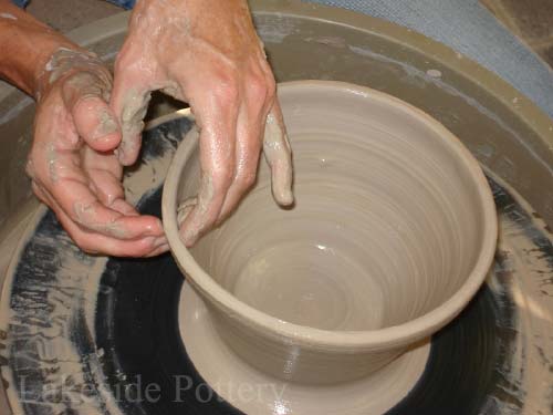 learning pottery