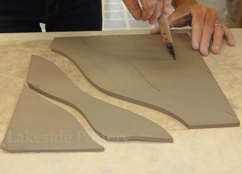 Fabricating clay parts