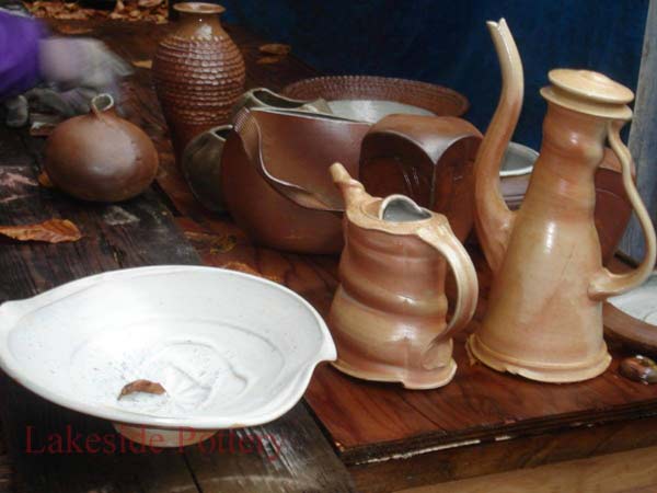 Morty Bachar - wood firing pots out of kiln