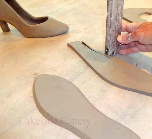 miter clay slab pieces