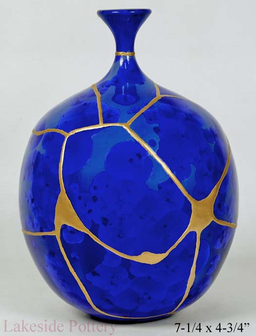 Kintsugi Art Examples  Japanese Method of Pottery Repaired With Gold