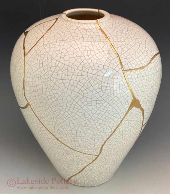 Kintsugi Art Sale Gallery Buy Kintsukuroi Gold Repaired Pottery