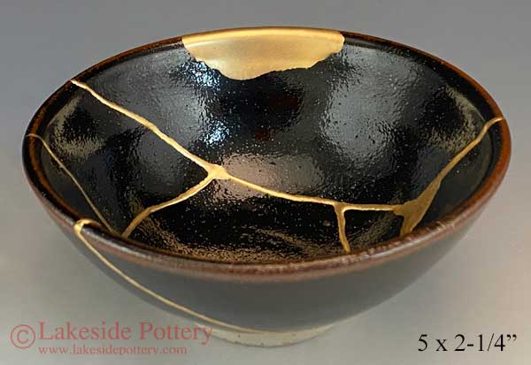 Sold at Auction: Antique Japanese Kintsugi Bowl