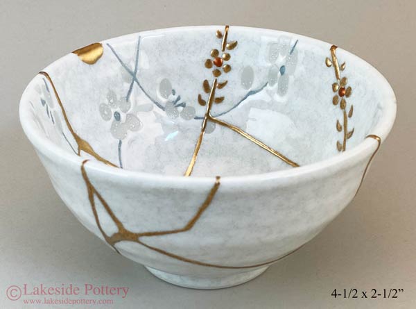 Kintsugi Art Sale Gallery  Buy Kintsukuroi Gold Repaired Pottery