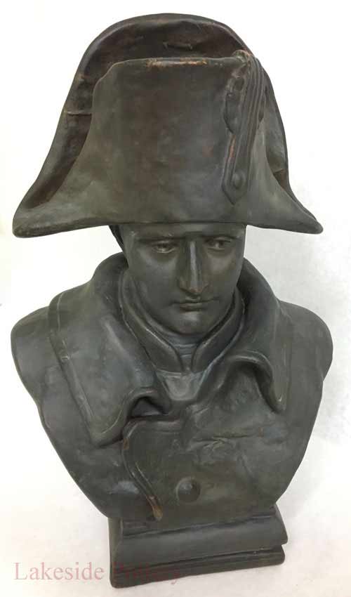 Antique French Napoleon Bonaparte Bust Bronze Statue restored