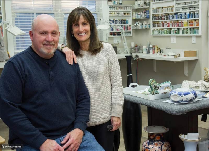 About Lakeside Pottery Studio, it's histry and about Patty and Morty