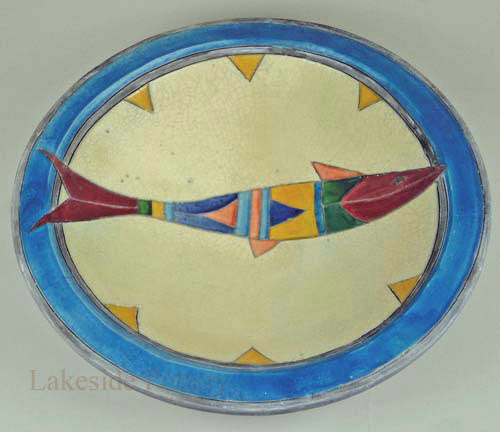 raku platter restored