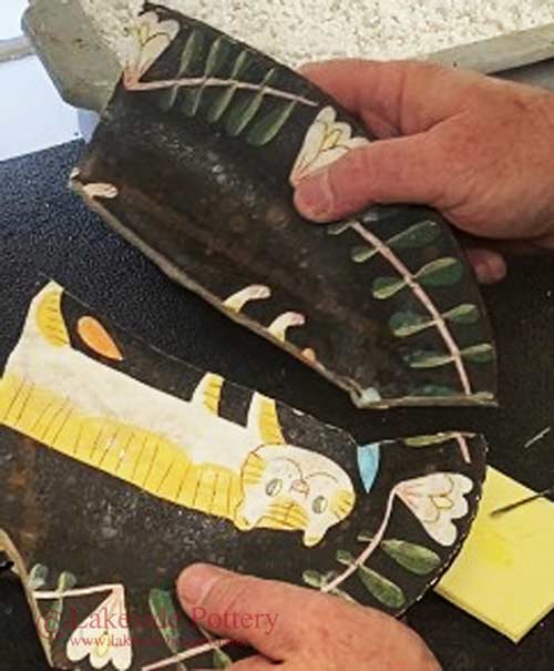 Pottery, ceramic and sculpture repair lessons and instructions