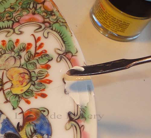 How to Glue and Repair Broken Porcelain and Ceramic #ceramics #restoration  #porcelain #repair 