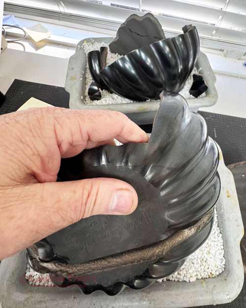 Challenges of Restoring Native American Pit-Fired Burnished Pottery