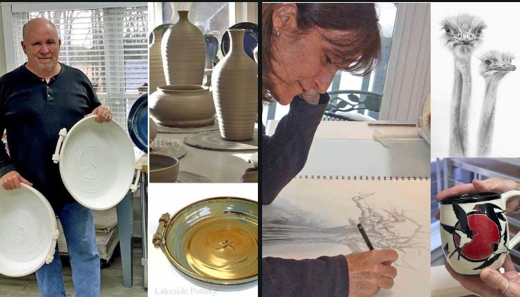 Lakeside Pottery Studio story, from pottery teaching to art restoration and Kintsugi