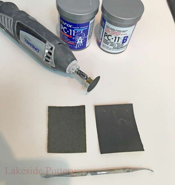 what is needed to fill cracks and repair lines