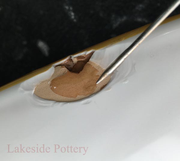 Apply epoxy